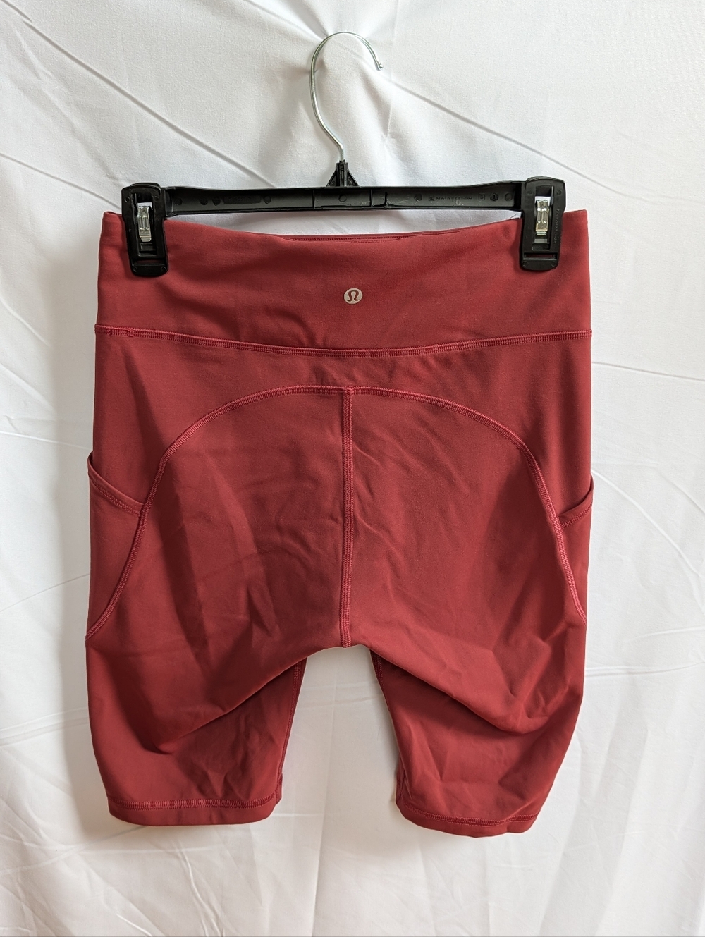 lululemon athletica Women's High-Rise Rust Red Pocket Shorts